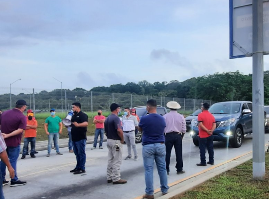 Arrendatarios de Merca Panamá protestan para exigir mayor seguridad