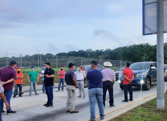 Arrendatarios de Merca Panamá protestan para exigir mayor seguridad