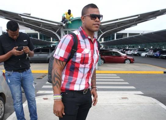 Román Torres en suelo patrio.