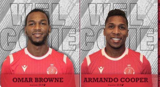 Cooper y Browne, presentados con el Hapoel Tel Aviv FC