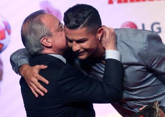 Florentino Pérez a Ronaldo: Felicidades al mejor jugador del mundo