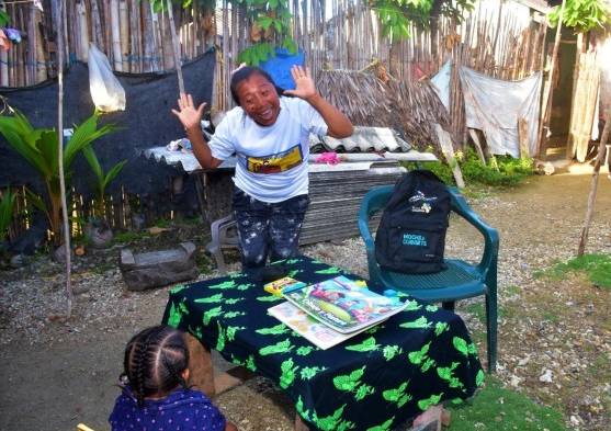 Yeliani y Adir, los niños de Guna Yala que reciben estimulación temprana  con la Mochila Cuidarte