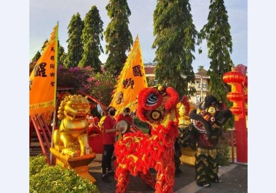 La danza del león y el dragón están entre las actividades más esperadas.