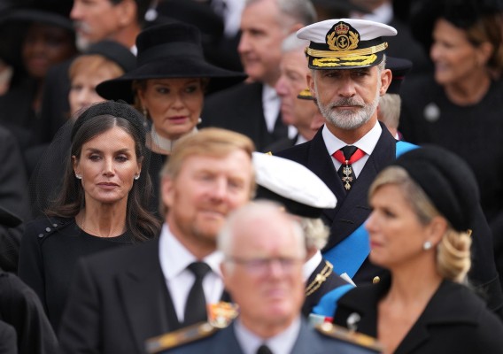 Felipe VI y su padre, juntos en público por primera vez en dos años