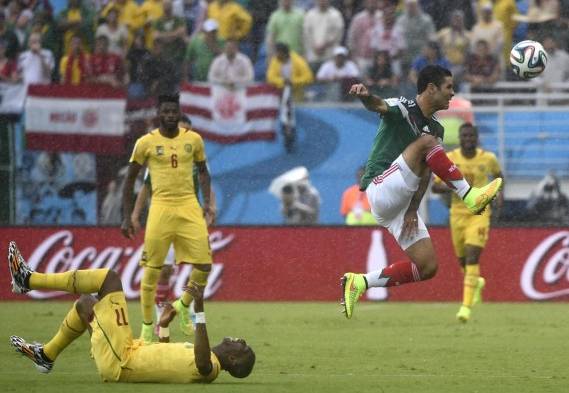 Equipo de Camerún está a la defensiva.