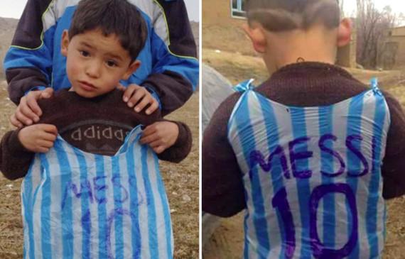 El pequeño Messi afgano tuvo que huir de Afganistán por amenazas