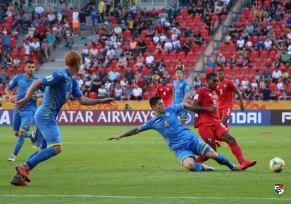 4-1: Panamá cae ante Ucrania y se despide del Mundial Sub 20 Polonia 2019