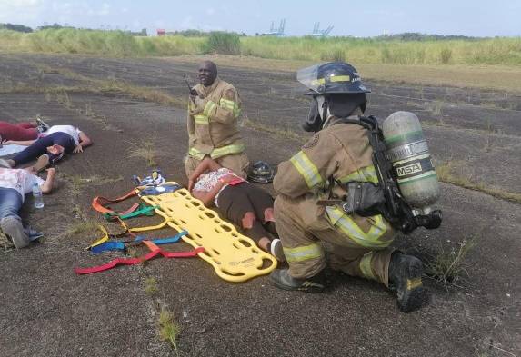 Realizan simulacros de desastres en Colón