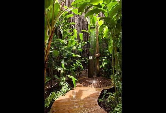 Ducha para el verano.