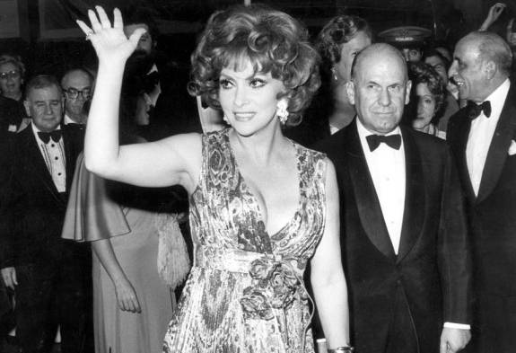 Gina Lollobrigida nacida en la localidad de Subiaco.