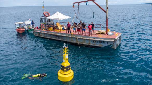 Panamá Instala En Coiba La Primera Boya Oceanográfica Para Estudio De ...