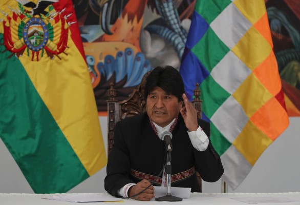 Evo Morales agradece su nombramiento como hijo ilustre de Venezuela
