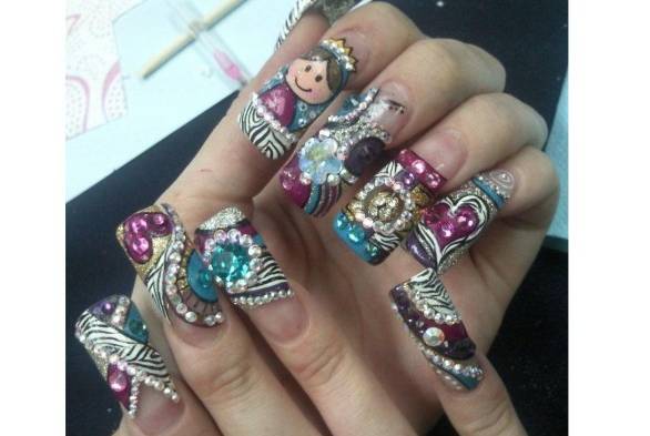 Los diseños de uñas más locos de internet