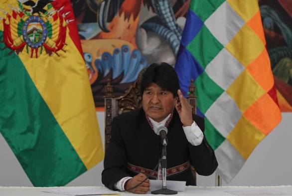 Evo Morales agradece su nombramiento como hijo ilustre de Venezuela