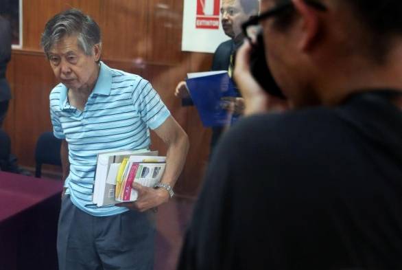 Salud se complica para Fujimori