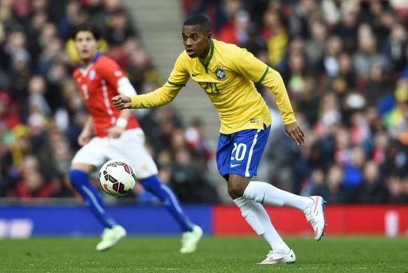 Robinho vuelve a la selección brasileña a sus 32 años.