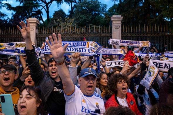 Saluden al campeón Real Madrid