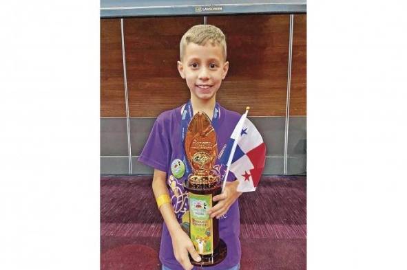 Niño colonense obtiene el primer lugar en competencia internacional 