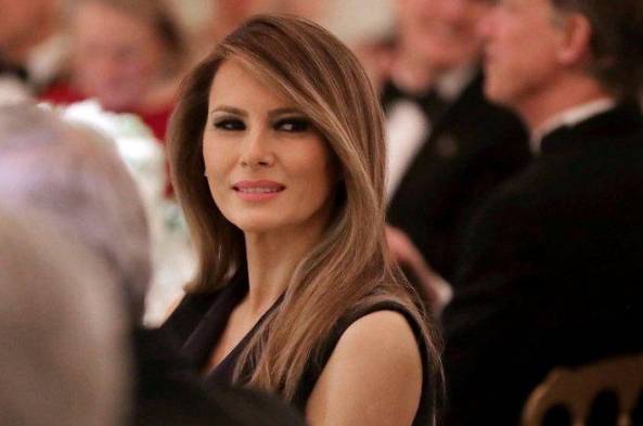 Melania Trump.