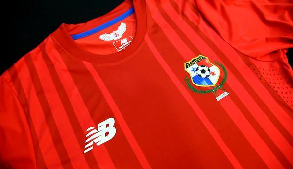 Nueva camiseta de la selección de fútbol de Panamá.