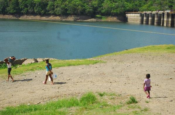 El embalse de Bayano está a 55.30 (msnm), es decir, 8 metros de su nível mínimo que es de 62 (msnm).