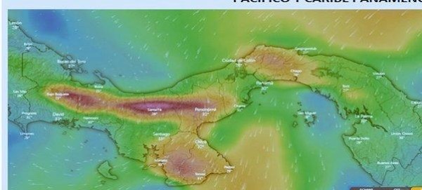 Sinaproc emite aviso de prevención por intensificación de vientos