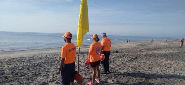 Sinaproc coloca bandera amarilla en Playa Farallón