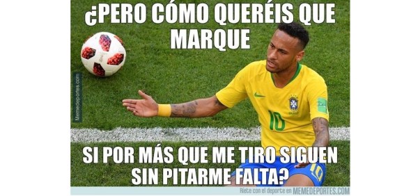 Memes del partido Brasil vs Bélgica