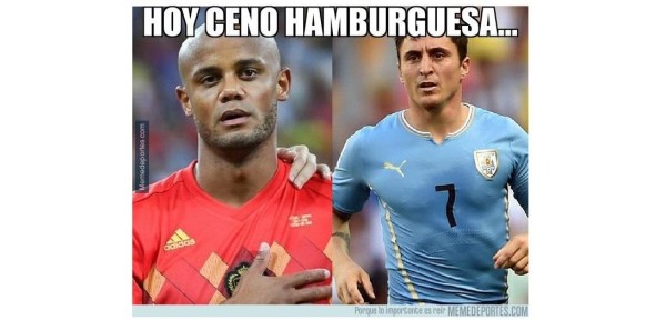 Memes del partido Brasil vs Bélgica