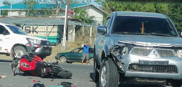 Motociclista pierde la vida en Los Santos 