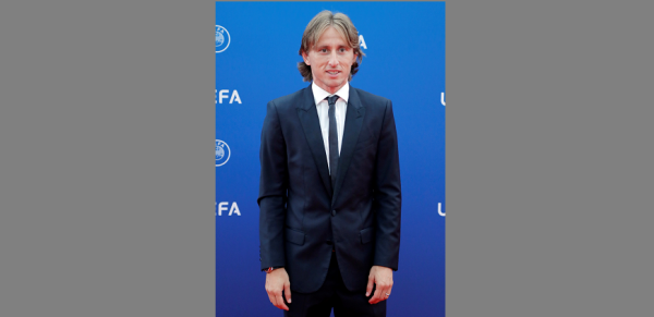 El centrocampista croata del Real Madrid Luka Modric.