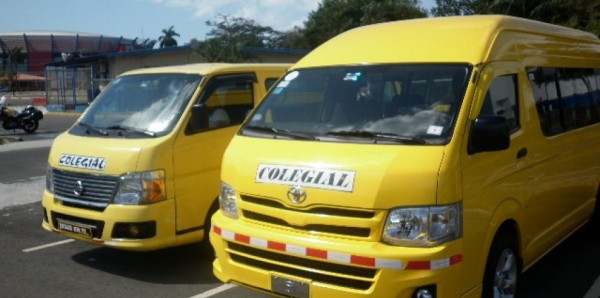 Busitos escolares tendrán permitido un aforo del 80% 