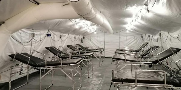 Diez hospitales de campaña más para lucha contra Covid-19