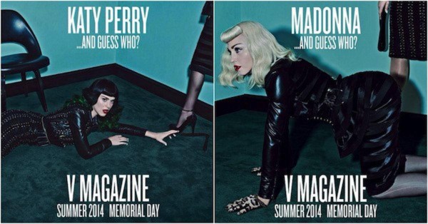 Madonna y Perry aparecerán en la portada de la revista en mes próximo.