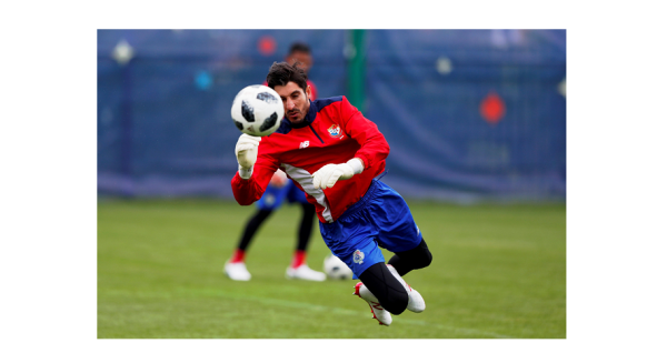 La Selección de Panamá entrena previo a la inauguración del Mundial de Rusia 2018