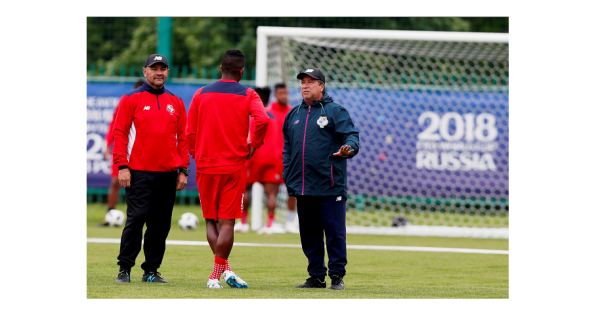 La Selección de Panamá entrena previo a la inauguración del Mundial de Rusia 2018