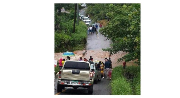 Salida del cauce del río Copé en Cerro Tigre, Nuevo Arraiján.