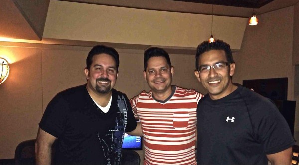 Crescent Moon Studios en Miami, junto a Rey Ruiz