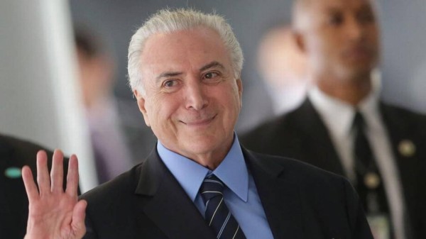 El presidente de Brasil, Michel Temer.