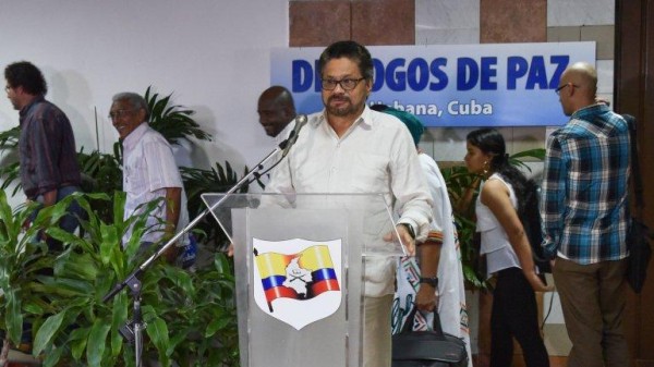 Alias Iván Márquez, segundo jefe de las FARC.