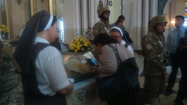 Reliquias de Juan Pablo II llegan a iglesia Don Bosco.