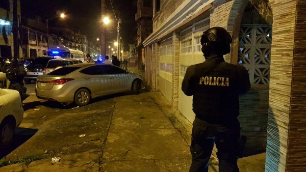 Operativo se realizó en calle 9 y 11 de Santa Isabel.