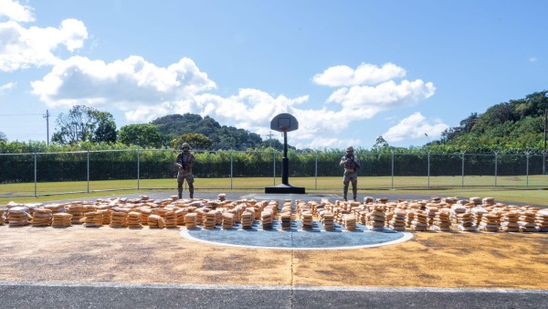 Decomisan tonelada y media de presunta droga en el Archipiélago de Las Perlas
