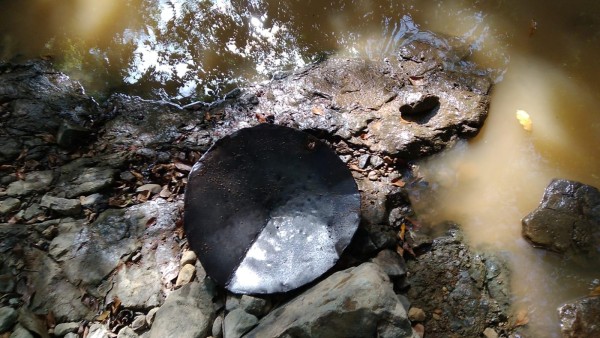 SENAFRONT ubica utensilios usados para la minería ilegal en un río de Chepo