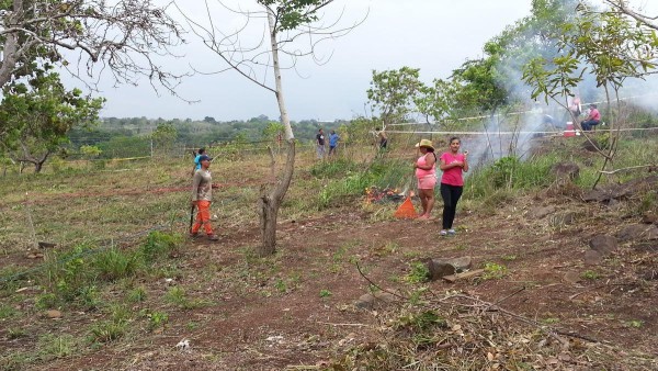 Desde hace una semana, las personas iniciaron la limpieza en los terrenos.