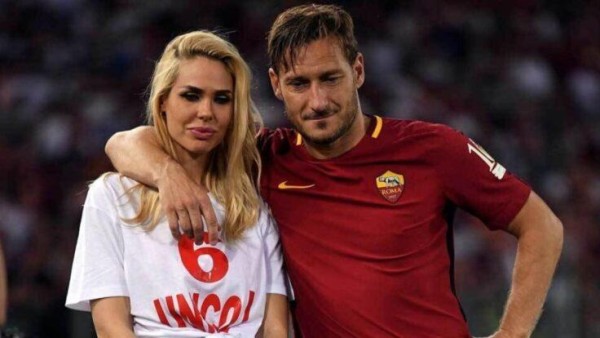 Francesco Totti sale de la depresión tras la infidelidad de su esposa