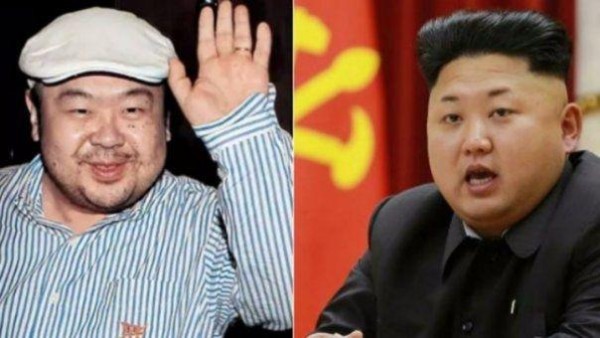 Kim Jong-nam (izq.), el hermano mayor del líder norcoreano, Kim Jong-un (der.).