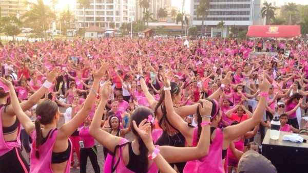 3,500 hicieron zumba