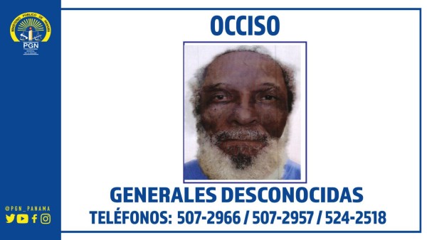 Piden ayuda para identificar a víctima de atropello en la Transístmica