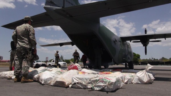 Decomiso total de la droga.
